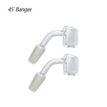 45° Quartz Dab Banger (2 Pack) On sale