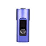 Metallic blue Arizer Solo II vaporizer with screen and powerful battery