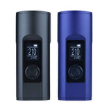 Arizer Solo II vape devices in gray and blue with digital displays; best portable vaporizers