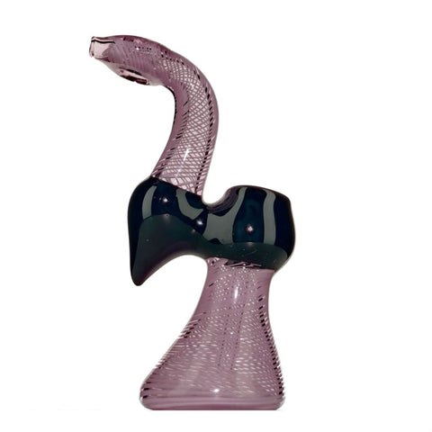 Black & Pink Bubbler 7.5 On sale