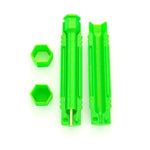 Cannagar King Size Holder made from PLA bio-plastic with bright green hexagonal caps