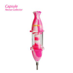 Capsule Silicone Glass Nectar Collector On sale