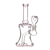 Clear Bell bottom Beaded Mini Bong On sale