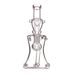 Clear Bell bottom Beaded Mini Bong On sale