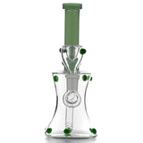 Clear Bell bottom Beaded Mini Bong On sale