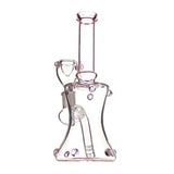 Clear Bell bottom Beaded Mini Bong On sale