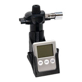 Versatile Dab Station Timers: Handheld butane torch with digital timer and adjustable flame