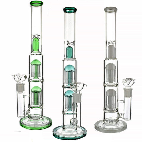 Double Treehouse Percolator Bong On sale