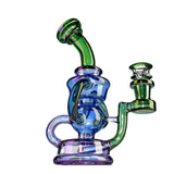 Electroplated Blue-green Recycler Rig 7 On sale