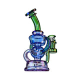 Electroplated Blue-green Recycler Rig 7 On sale