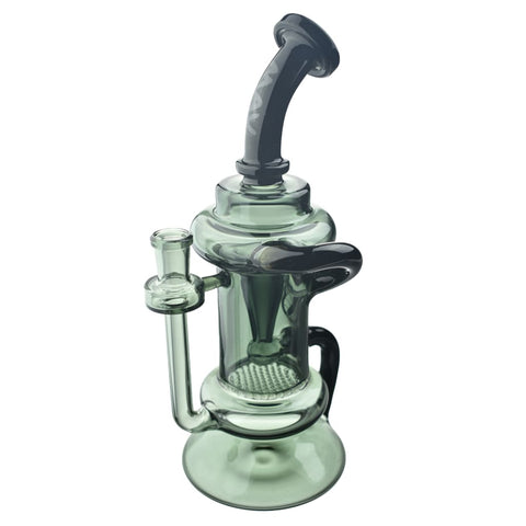 Mav Glass Big Bear Recycler - Black & Smoked On sale