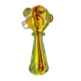 Rasta Stripe Glass Spoon On sale