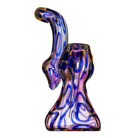 Royal Fumed Glass Bubbler On sale