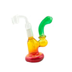 Sherlock Rasta Bubbler Rig On sale