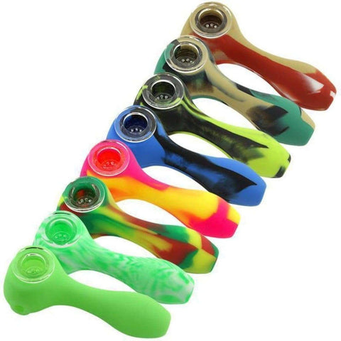 Silicone & Quartz Glass Spoon On sale