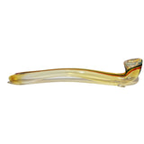 Striped Gandalf Glass Hand Pipe On sale