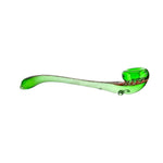 Striped Gandalf Glass Hand Pipe with Feet Assorted On sale